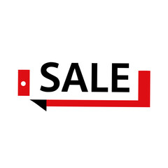 Red abstract shapes isolated on transparent background clean cutout ready for design projects