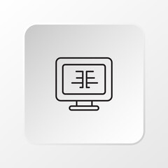 X-Ray Icon, Flat Medical Imaging Symbol