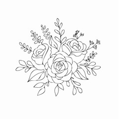 vector floral design