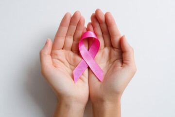 pink ribbon brest cancer