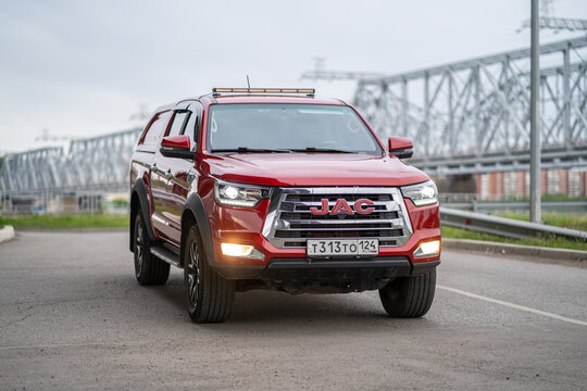 KRASNOYARSK, RUSSIA - May 30, 2025: Red Jac T8 Pro
