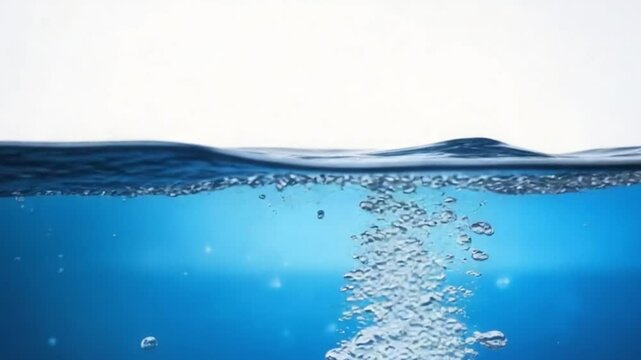 blue water splash