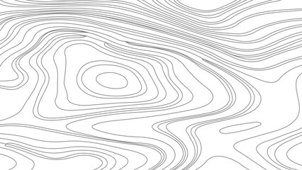 abstract wavy background. topographic contour background. Grey topographic lines. Texture of lines.pattern shape in organic wood on white and transparent background,
