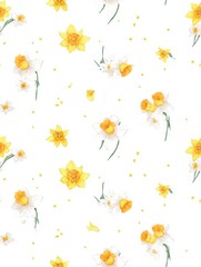 Obraz premium seamless floral pattern