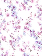 Obraz premium seamless floral pattern