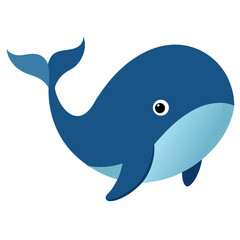 Fototapeta premium dolphin isolated on white