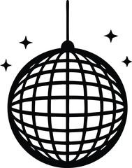 disco ball vector