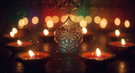 Festival lamps and festive lights