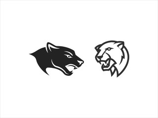 Panther logo design,unique panther logos