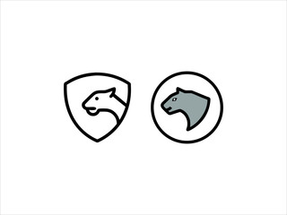 Panther logo design,unique panther logos