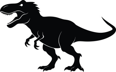 T-Rex Vector Art, Animals Icon Clipart