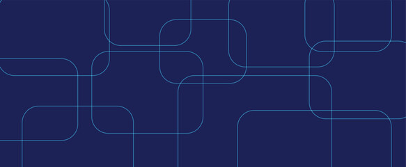 Abstract blue line curve pattern background