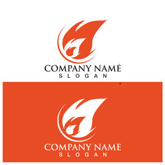 meteor logo and vector template