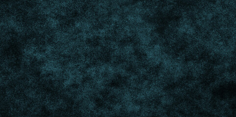 Dark green grunge background. Green powder explosion on black background. Old grunge texture design. Black concrete texture. Teal grungy backdrop.