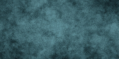 Dark green grunge background. Green powder explosion on black background. Old grunge texture design. Black concrete texture. Teal grungy backdrop.