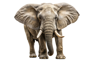 Fototapeta premium Majestic African Elephant A Powerful Symbol of Strength and Wisdom