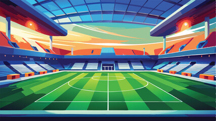 Abstract colorful rainbow motion blur in a fast urban subway tunnel at night