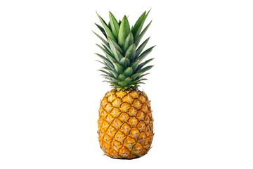 Fototapeta premium Vibrant Pineapple A Tropical Delight, Fresh and Juicy Fruit, Perfect for Summer Recipes and Refreshing Drinks