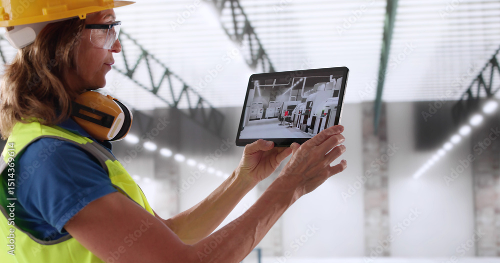 Poster Exploring Augmented Reality Vision Using A Digital Tablet