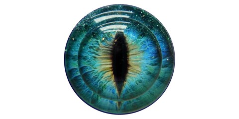 eye of the eye. Animal, cat, reptile, fantasy iris, eyes.
