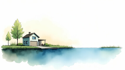 Fototapeta premium Civil Engineer Designs Grey Water Management Systems: Innovative Plumbing, Storage Tanks & Treatment Units for Residential Wastewater Recycling - Photo Stock Concept