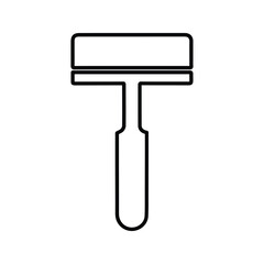 Razor Icon. Manual Shaver Illustration. Razor. Razor Blade.