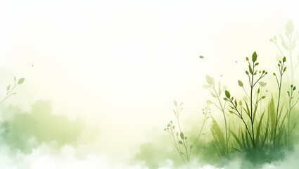 Obraz premium Minimalist Wallpaper Design: Expansive Space with Elegant Digital Motifs Showcasing Agricultural Robotics and Smart Farming Techniques in Contemporary Visual Art