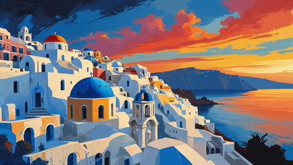 Digital Art painting decorate