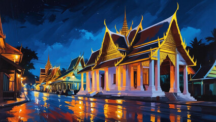 Digital Art painting decorate