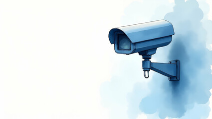 Workplace Surveillance Concerns: Data Privacy Challenges in Employee Monitoring, Regulatory Compliance, and Ethical Guidelines for Protecting Worker Rights - Conceptual Image with Empty Space