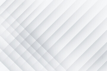 Obraz premium Abstract white and gray gradient background.geometric modern design.vector Illustration.
