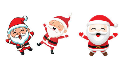 Santa Claus with huge bag