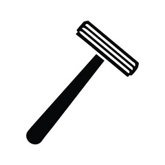 Razor Icon. Manual Shaver Illustration. Shaving Razor.