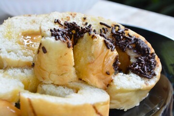 Bread with chocolate
