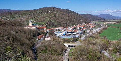 Basilica Minor of Saint Benedict. Hronsky Benadik. Slovakia.