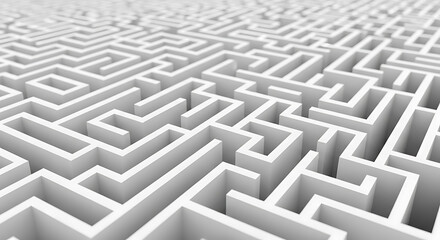 White Maze: Complexity and Solution