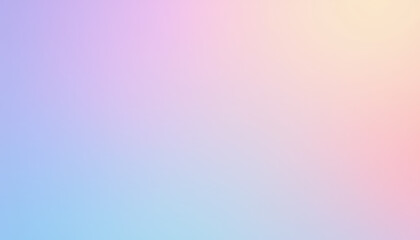 Whimsical pastel gradient featuring shades of pink, purple, and blue creates soothing and dreamy atmosphere, perfect for backgrounds or artistic projects