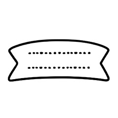 Simple Outline Note Illustration