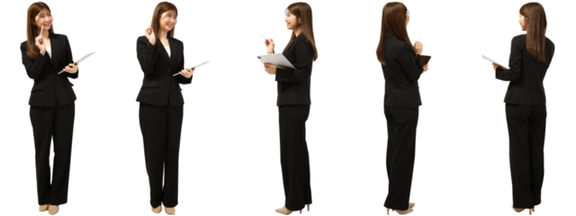 女性ビジネス全身セット