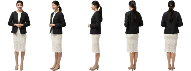 女性ビジネス全身セット