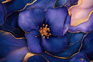Close-up view of a detailed floral design.