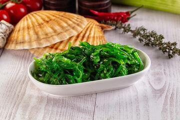 Japanese Chuka Wakame with sesame seeds