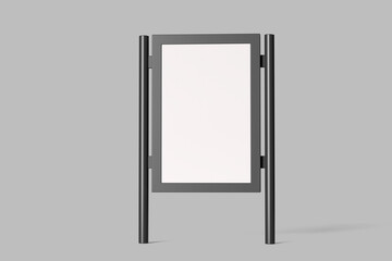 Signboard blank mockup