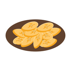 Fried Sweet Plantains, Plantain Chips