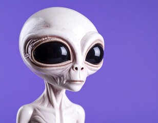 Close Alien Portrait  