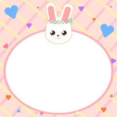 Bunny Memo Card