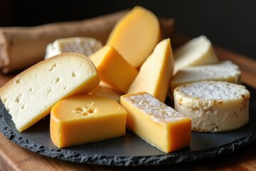 Fototapeta premium Exciting Cheese Display