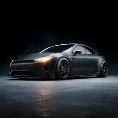 Obraz premium Wallpaper Render Vehicle