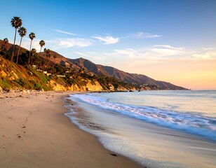 Coastal sunset scene (1)