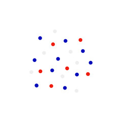 Bastille day decoration. Vector illustration 